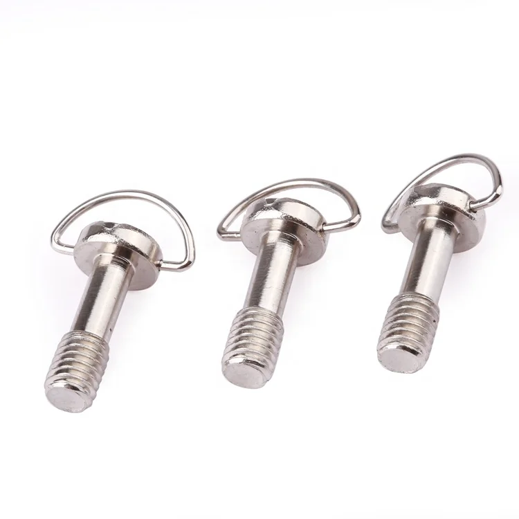 Phillips quick release fasteners machine screw nickel carbon steel screws for computer monitor