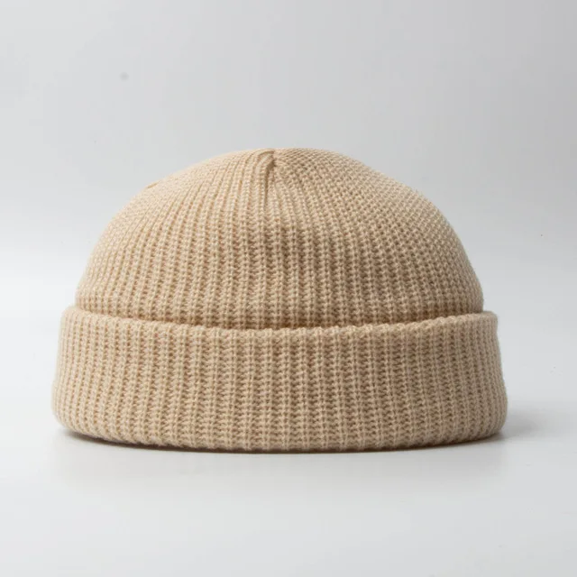Blank Skullies Knitted Beanie Caps 