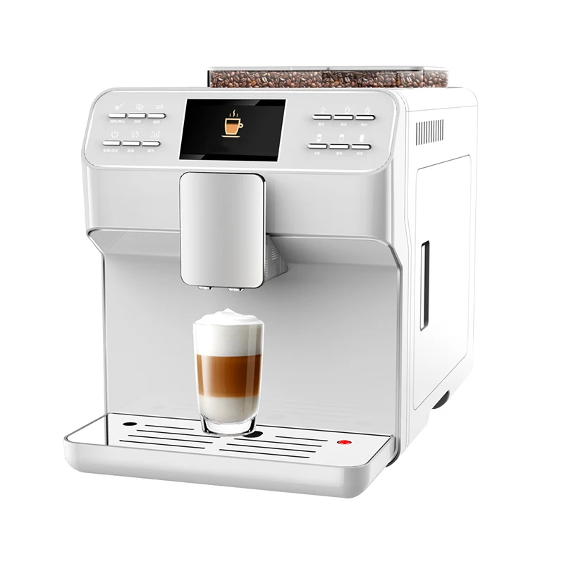 Cafetera Automática Con Pantalla Táctil,Máquina De Café Espresso,Capuchino,Latte,Residuos  De Residuos - Buy La Automática Máquina De Café,Residuos Residuos Automática  De La Máquina De Café,Pantalla Táctil De La Máquina De Café Product on