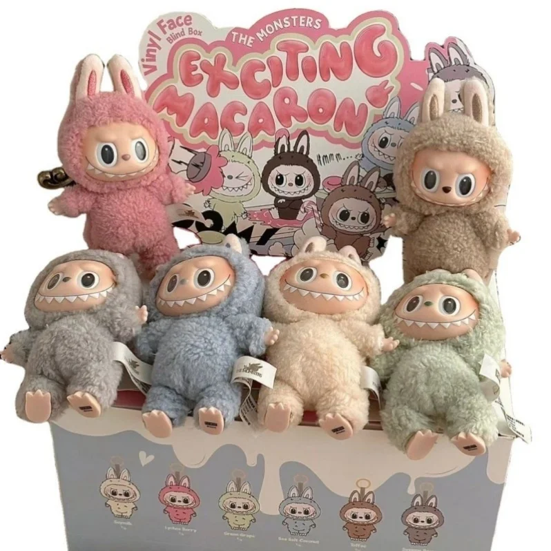 Wholesale Custom Macaron Monster Plush Dolls Toys Popmart La