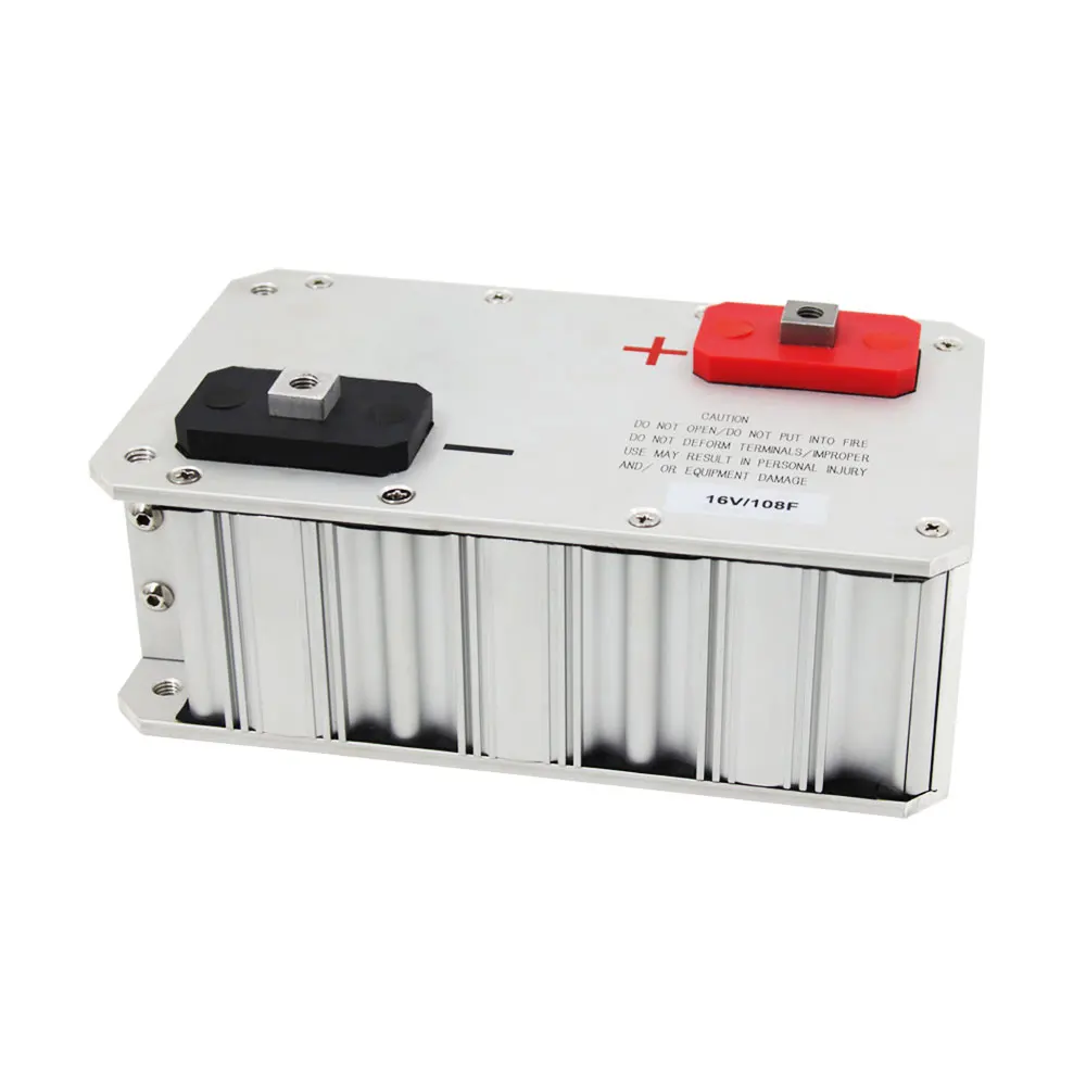 Hot Selling! rechargeable super capacitor 16v108f energy storage system for solar