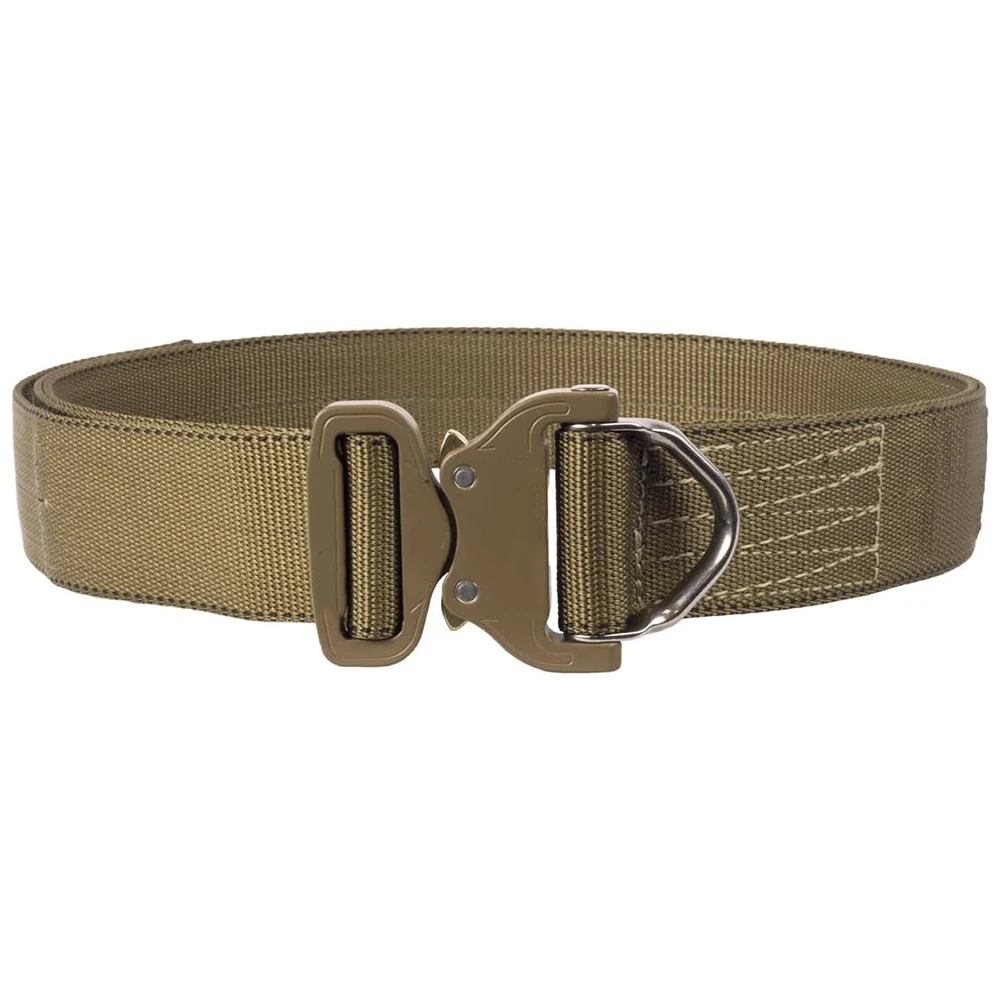 High Quality Durable Waterproof Adjustable Training Men Tactical Belt Wholesale Durable Ring Buckle Belt