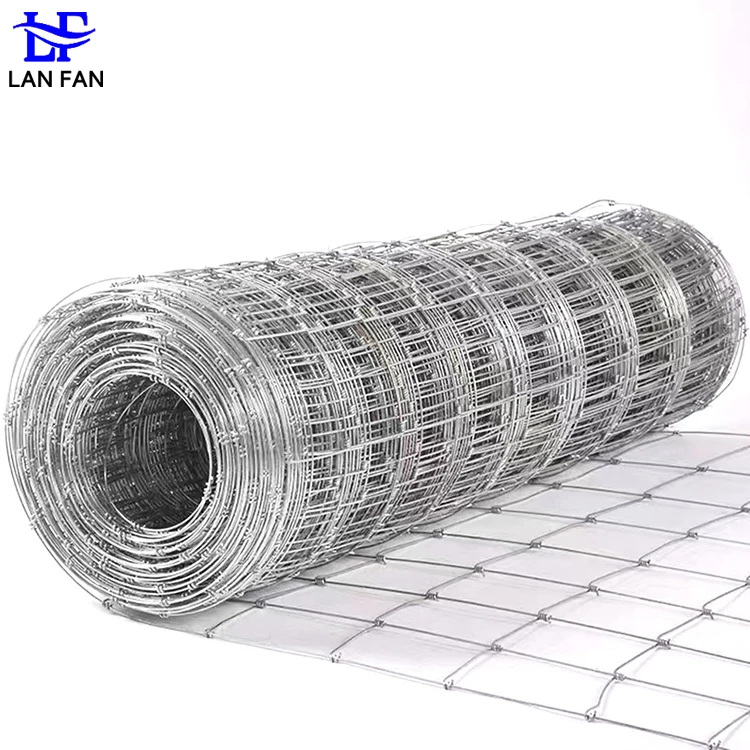 5ft Galvanized Grassland Fence Rot-Proof Cattle Sheep Goat Fence Wholesale Field Fence