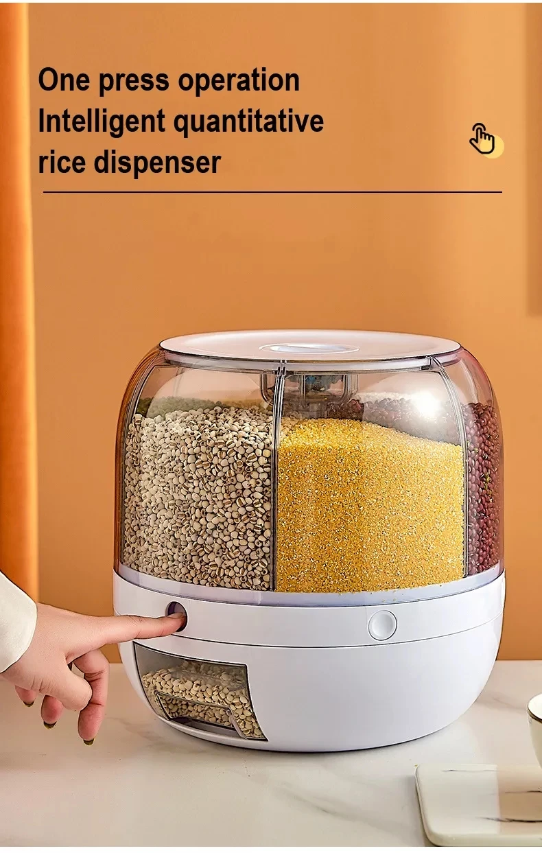 Hot Sale Rice Dispenser - Kitchen Moisture-Proof Storage
