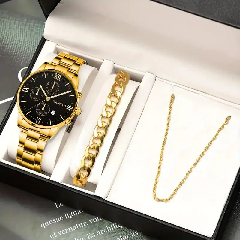 Chain Bracelet Bracelet Ice Watch Amazon Pcs/set Wrist Watch