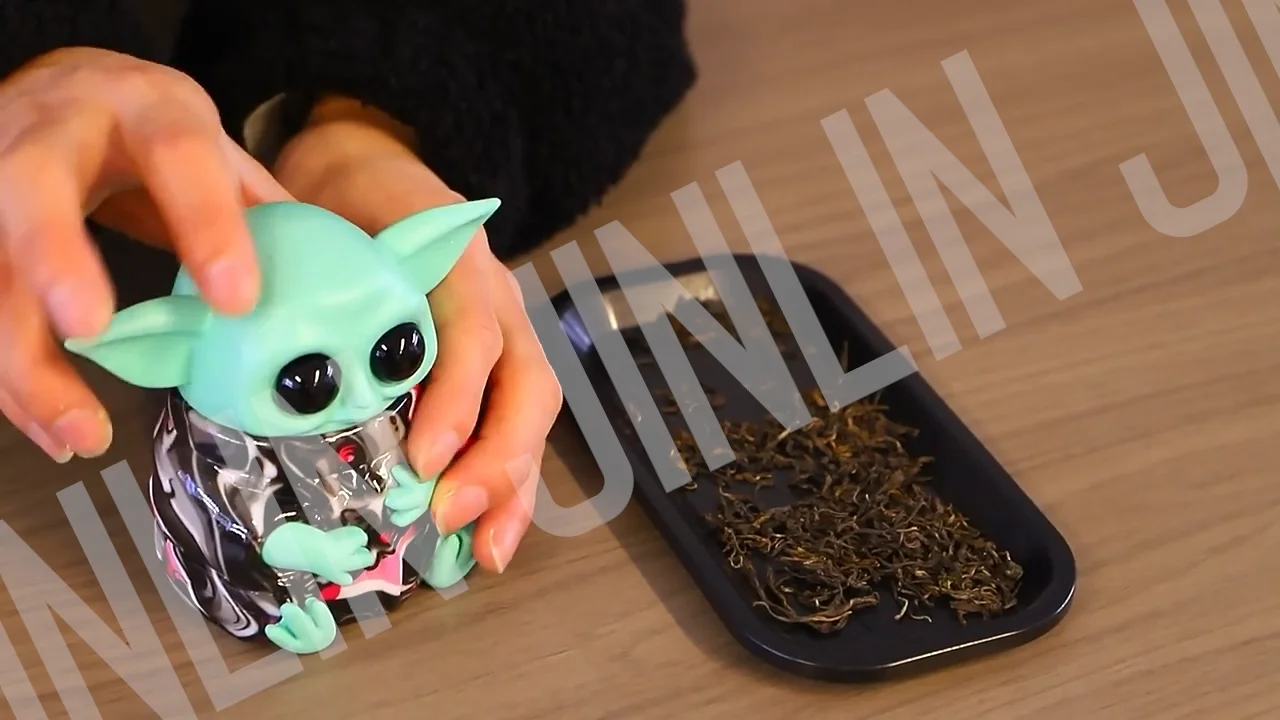 2023 New Arrival Yoda 55mm 2 Layers Portable Zinc Alloy Grinders High