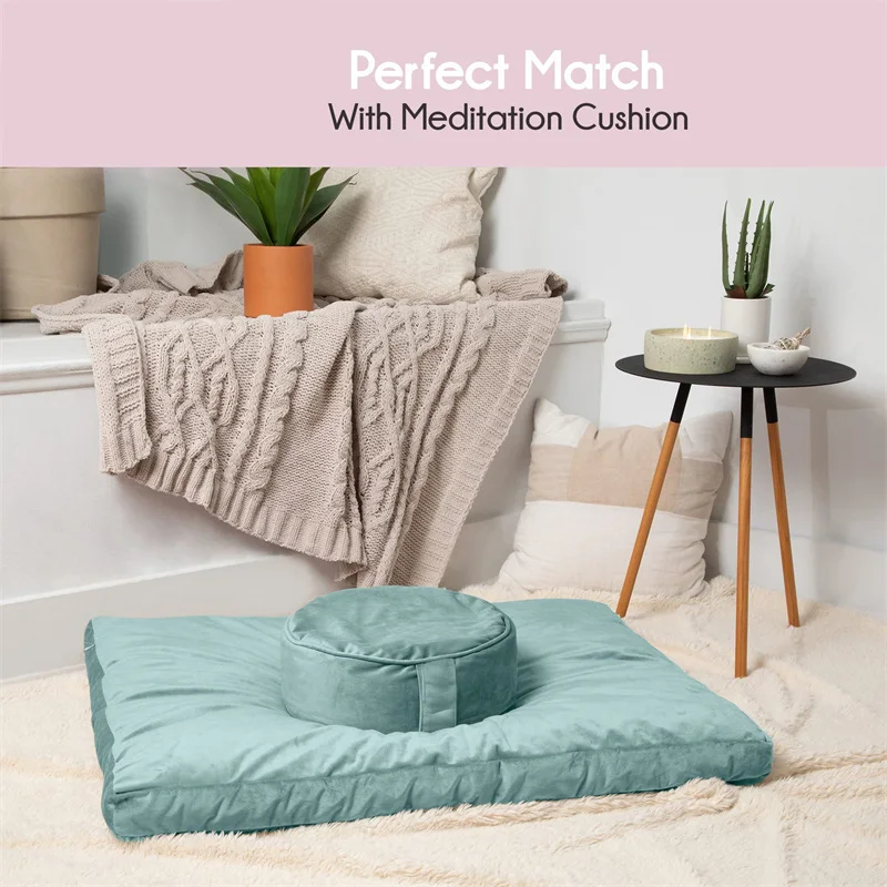 Rectangular Large Zabuton Meditation Cushion Comfortable Meditation