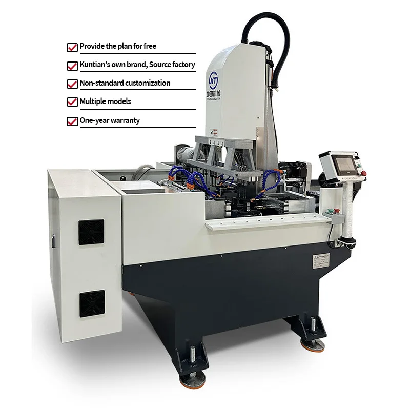 Radiator Drilling and Tapping Machine Radiator Profile Aluminum Tapping Machine Automatic Drilling and Chamfer Tapping Machine