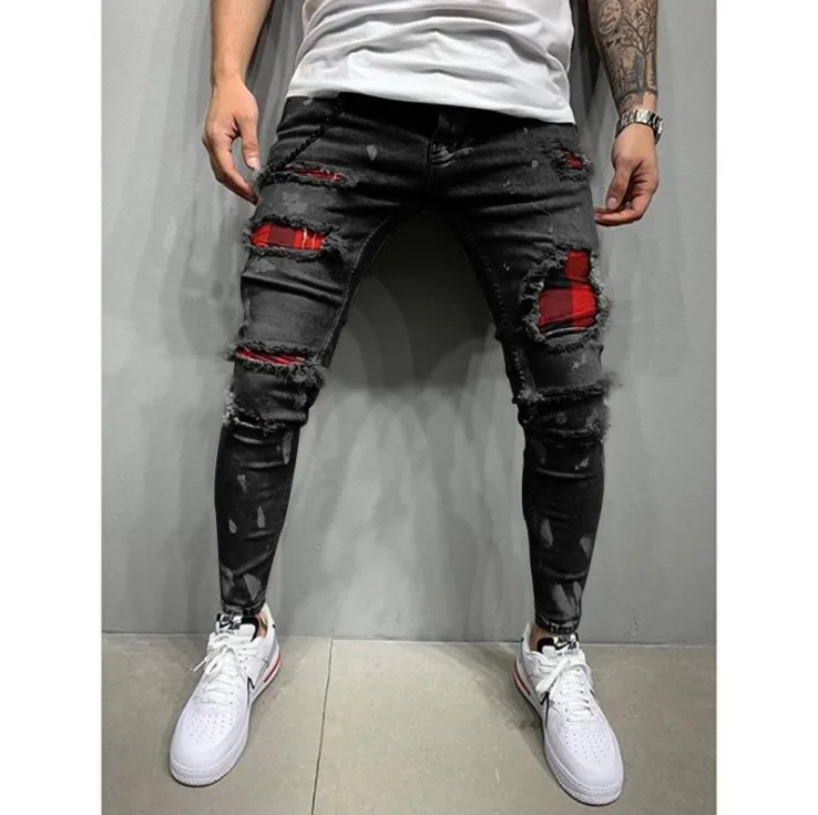 2021 Fashion Jeans Men High Quality 