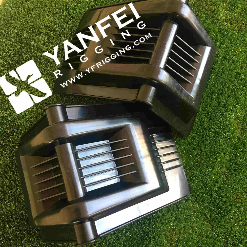 Qindgao 2-дюймовые черные полиэтиленовые крепежные ремни 50 мм рамка края скрепления Угловой протектор для