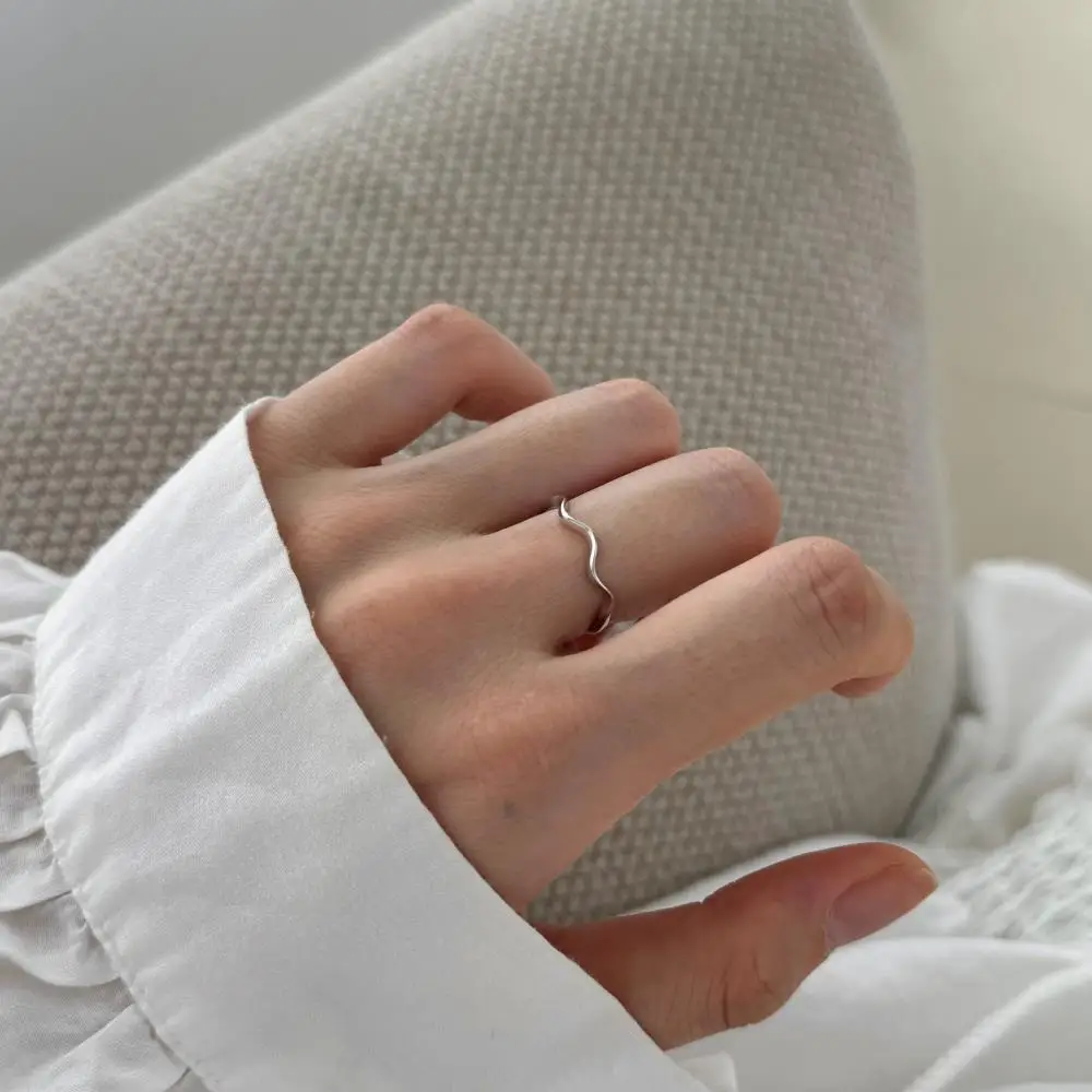 KAKODIY High-End Boutique Jewelry for Women Ring Zirconia Wedding Opening Adjustable 925 Sterling Silver Ring detail 7