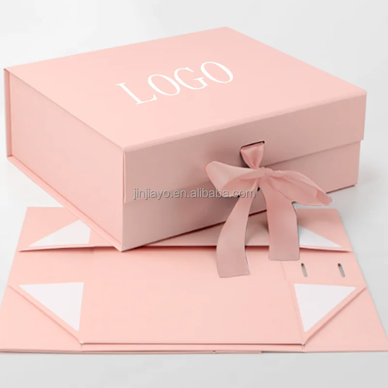 Customized Magnetic Folding Gift Box with Logo Printing and Hot Stamping Customized Paper Packaging Box Gift supplier