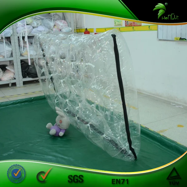 Hongyi Newest Design Transparent Inflatable Sleeping Bag
