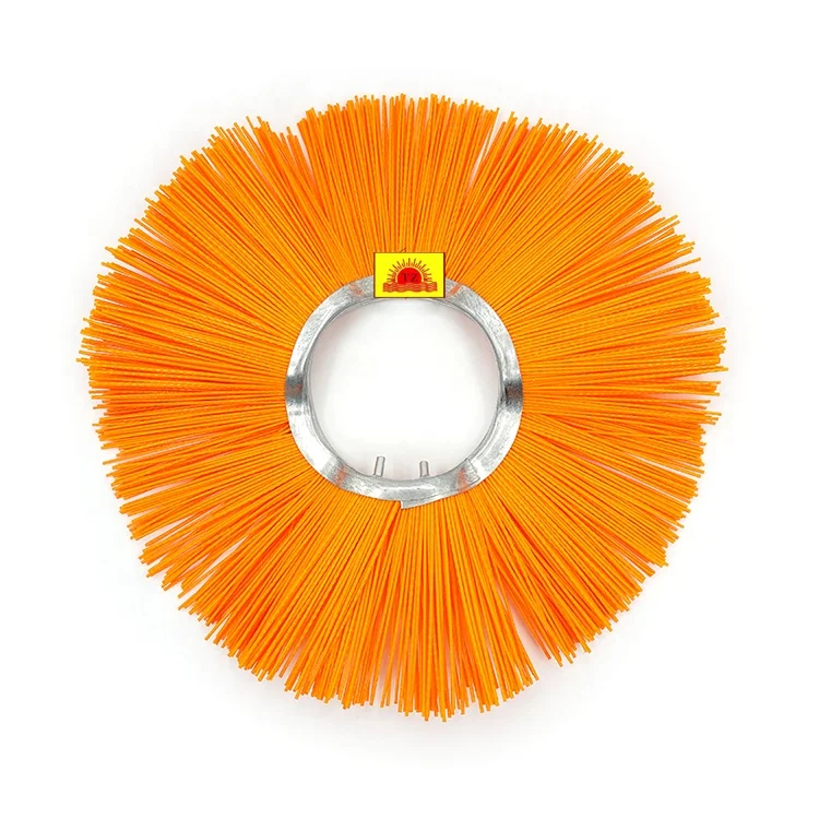 Escova complicada material da vassoura de estrada do círculo dos PP para a limpeza 0