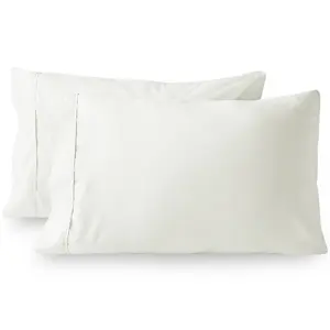 Top Selling China Factory 100% Microfiber American Woven Solid Color Hotel & Home Use Bedroom Pillowcase