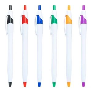 Multicolor Body Advertising Pen with Custom Logo Ballpoint Pen for School Stationery & Office Supplies Promotional Gift