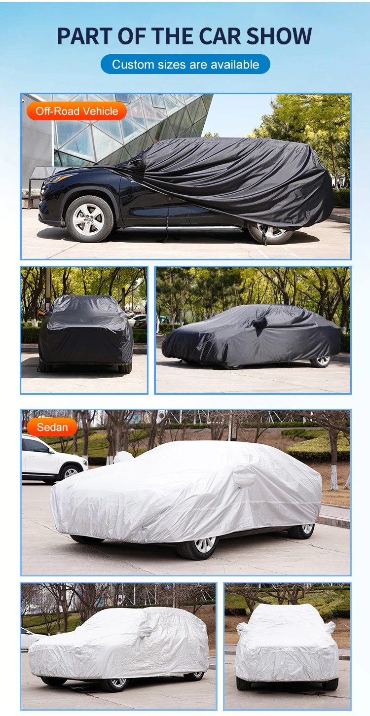Custom Snowproof Outdoor Antiuv Waterproof Hail Protection Polyester