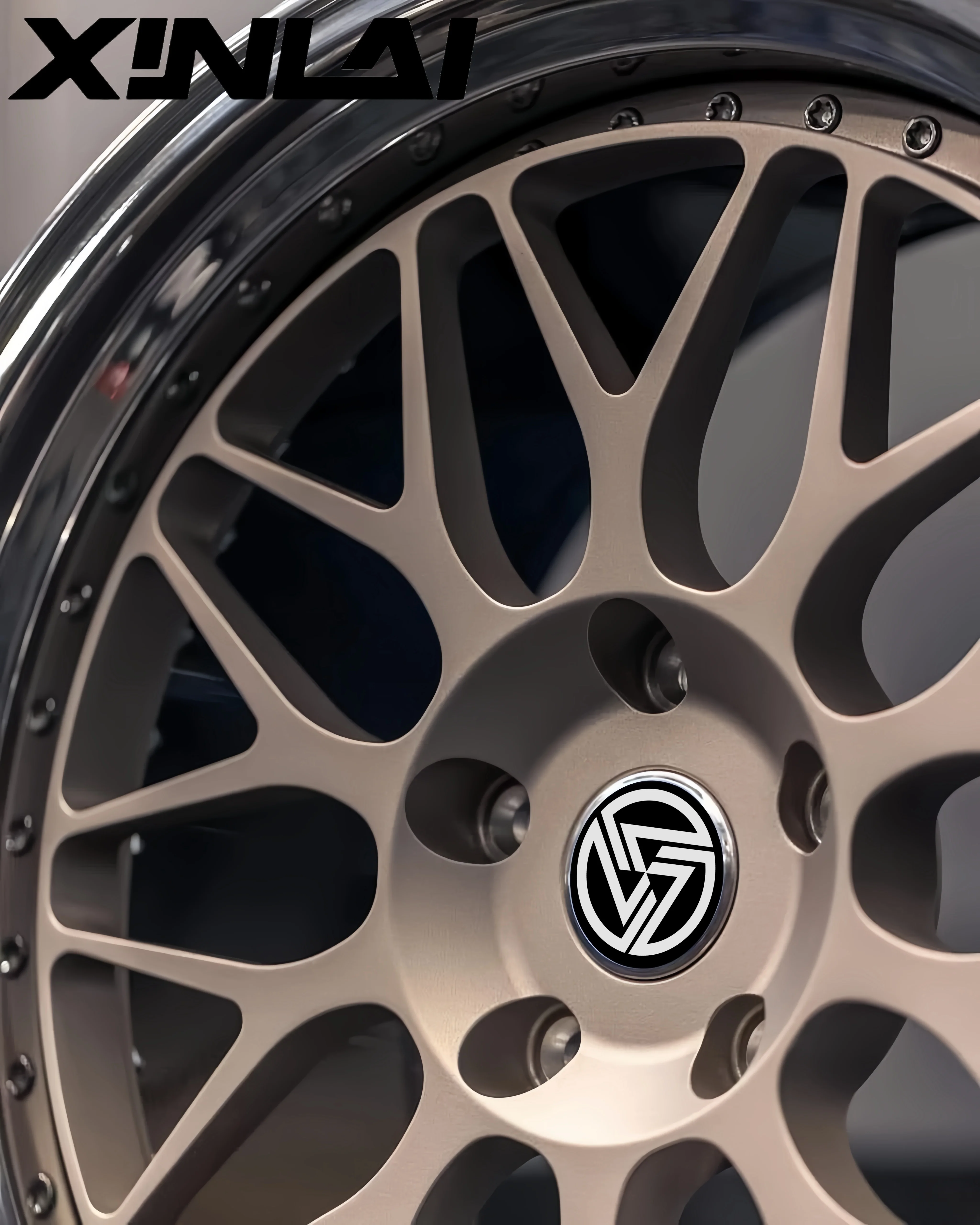 XINLAI Deep Concave Forged Deep Lip Wheel 5x114.3 5x120 5x112 19 20 21 22inch 2-piece Forged Wheels for Benz Audi Benz - Image 5