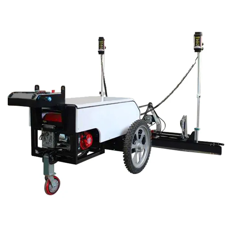 High Efficiency Land Ground Tool Vibratory Floor Paving Concrete Laser Screed Leveling Machine