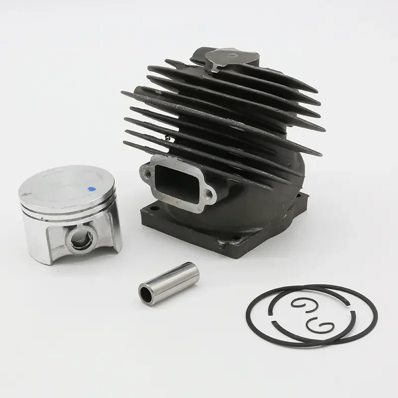 MS382 Cylinder Block Assembly of Chain Saw  52mm Cylinder Piston Pin Rings Circlips Kit for Stihl MS382 Chainsaw