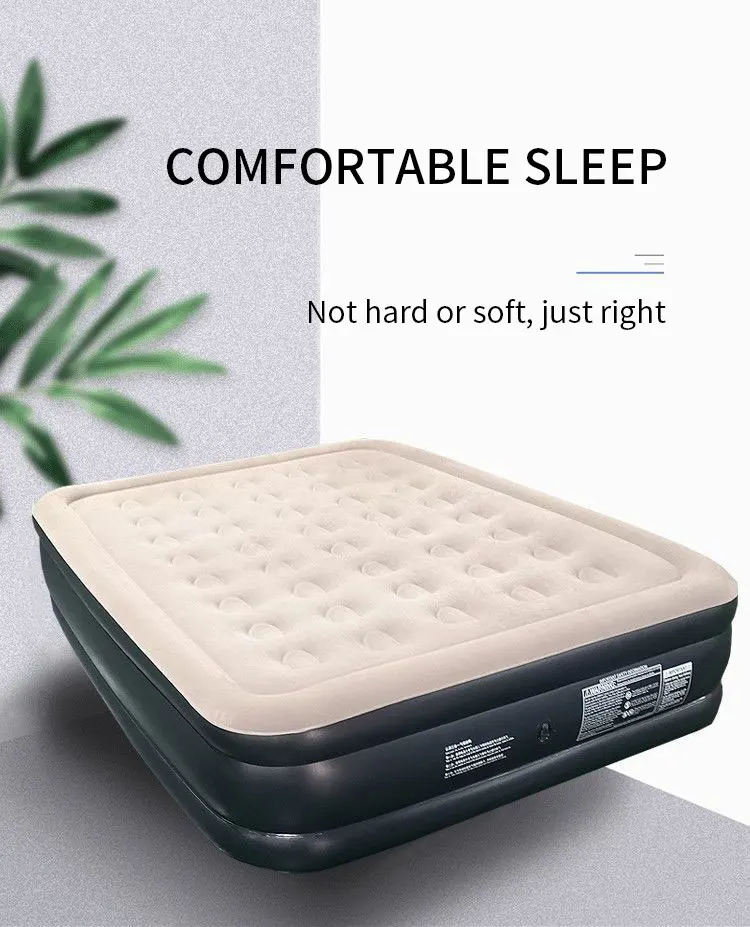 Multifunctional Pvc Inflatable Mattress 2 Persons Sofa For Sleeping Camping Air Bed Mattress