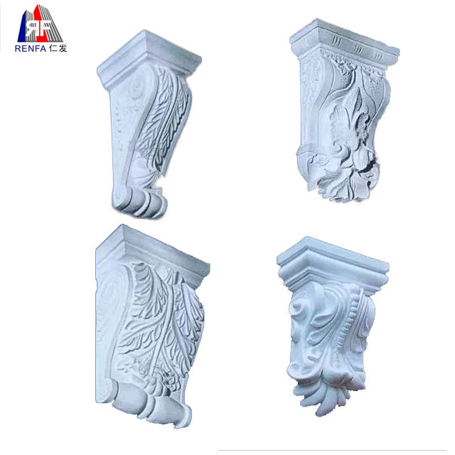 Direct Sale Modern Design Wood Corbels for House & Hotel Including Corbels Mould for Plaster Cornice Applications