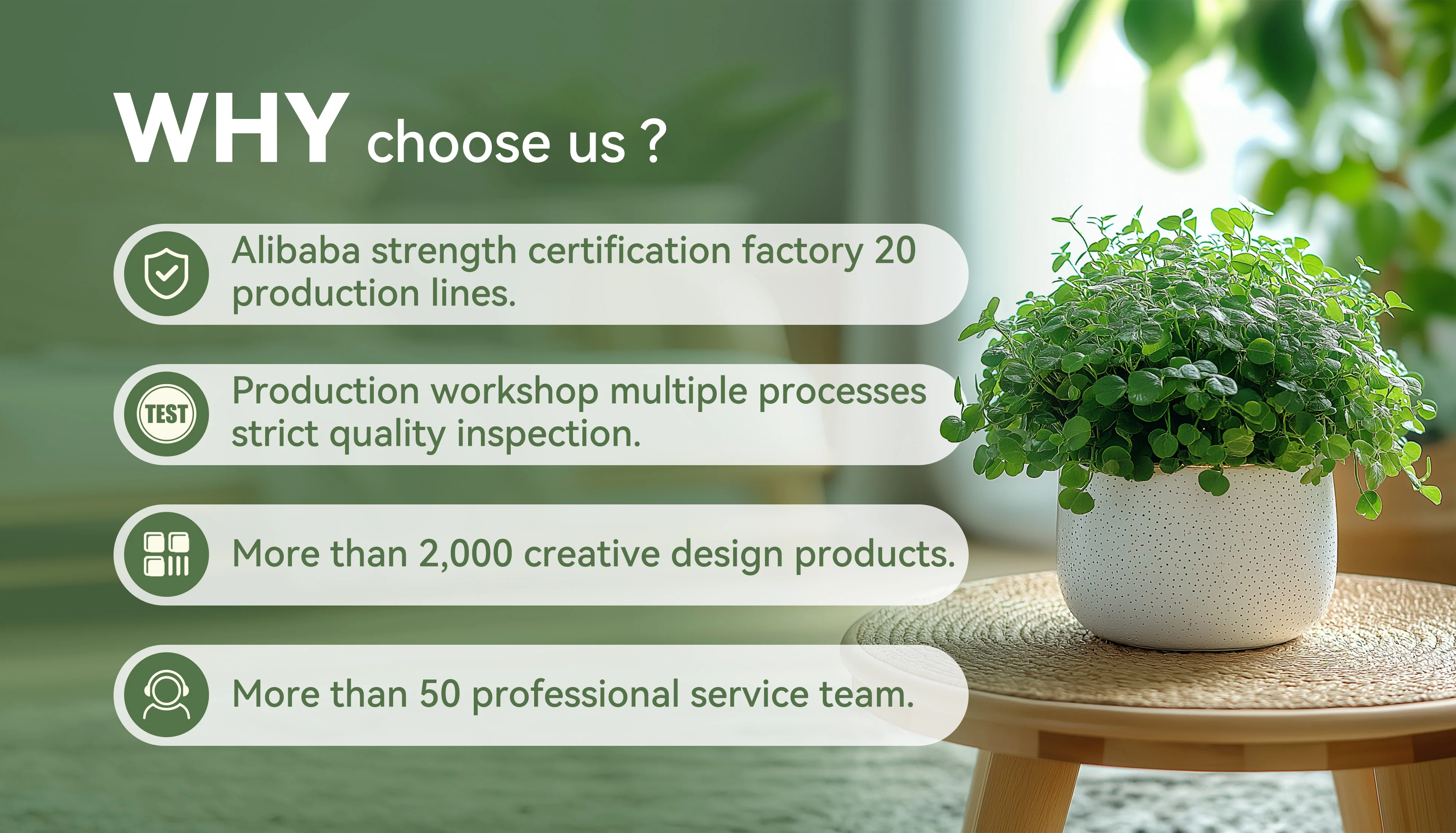 Competitive advantages