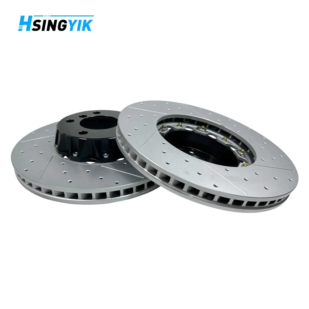 Top Auto Break Systems Floating Brakes Rotors Kit for BMW 550I F10 320I 328I F30 650I 420I