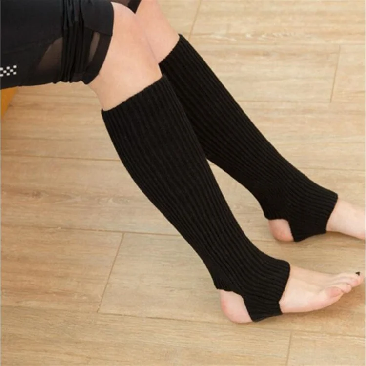 wholesale knitted warm leg warmers women
