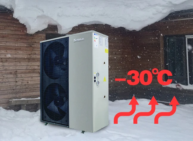 Heating Cooling Heat Pump, Inverter, 17kw, 380V - detail 10