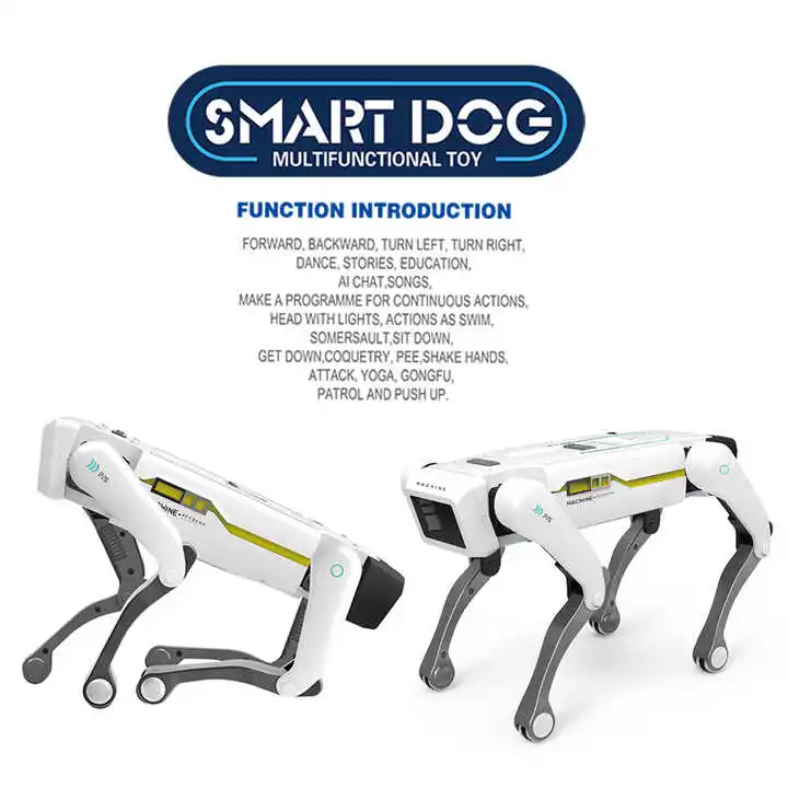 HUADA Smart Programmable RC Robot Dog Toy - Intelligent APP Control