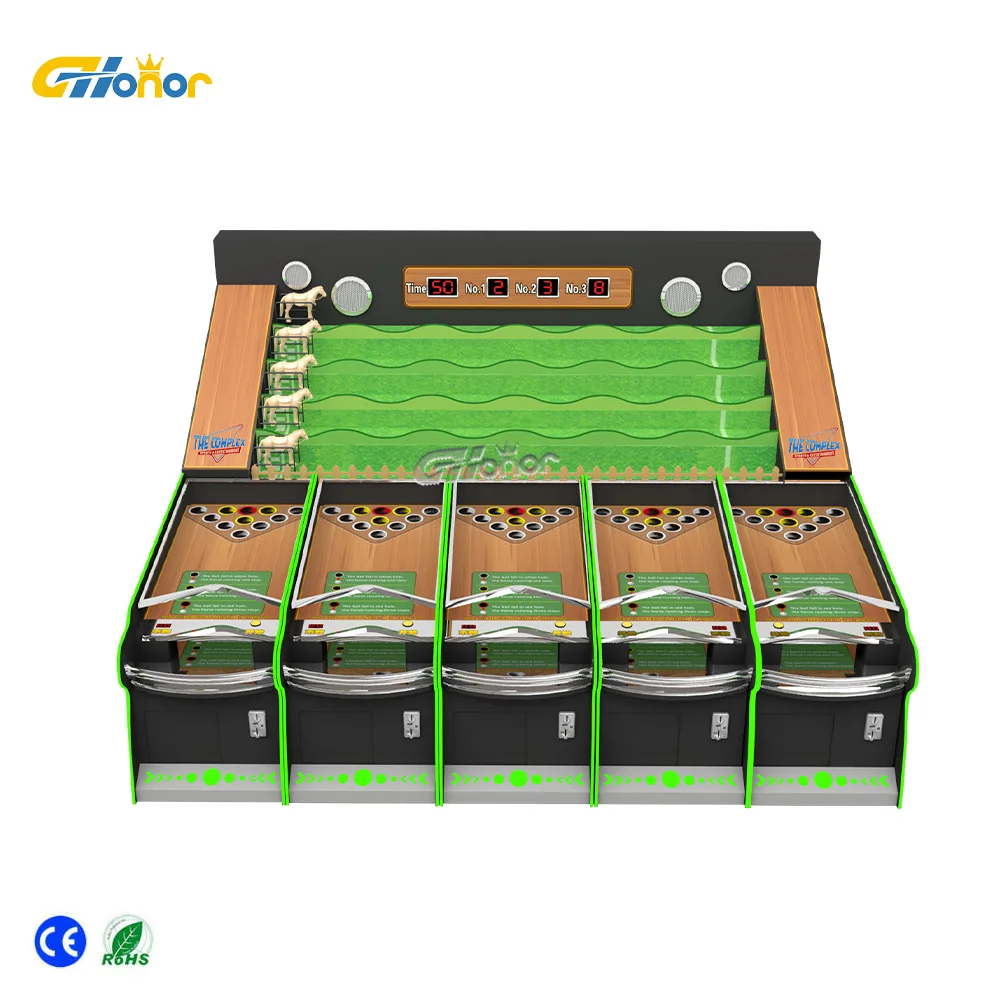 ベストセラー低MOQ競馬ゲーム機コイン式アーケードゲーム