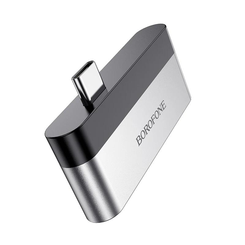 BOROFONE DH2 2-in-1 Universal high-quality converter adapter Type-C to HD-MI+USB3.0 adapter