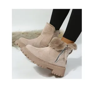 Women's 2026 Winter New   Women's Shoes Cotton Shoes Large Size Women's Boots