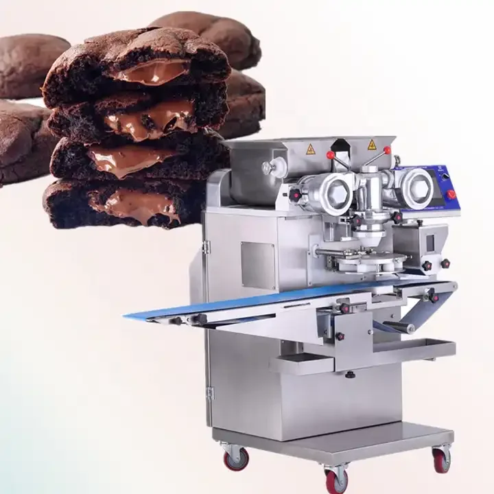 Beikn Automatic Chocolate Filled Cookie Making Machine Factory Biscuit Encrusting and Forming Machine With CE Certificate
