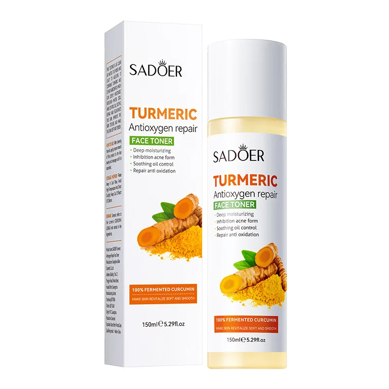 Private Label Skin Care Set  Herbal Whitening Soap Serum Scrub Cream Deep Nourished Lightening Turmeric Kit