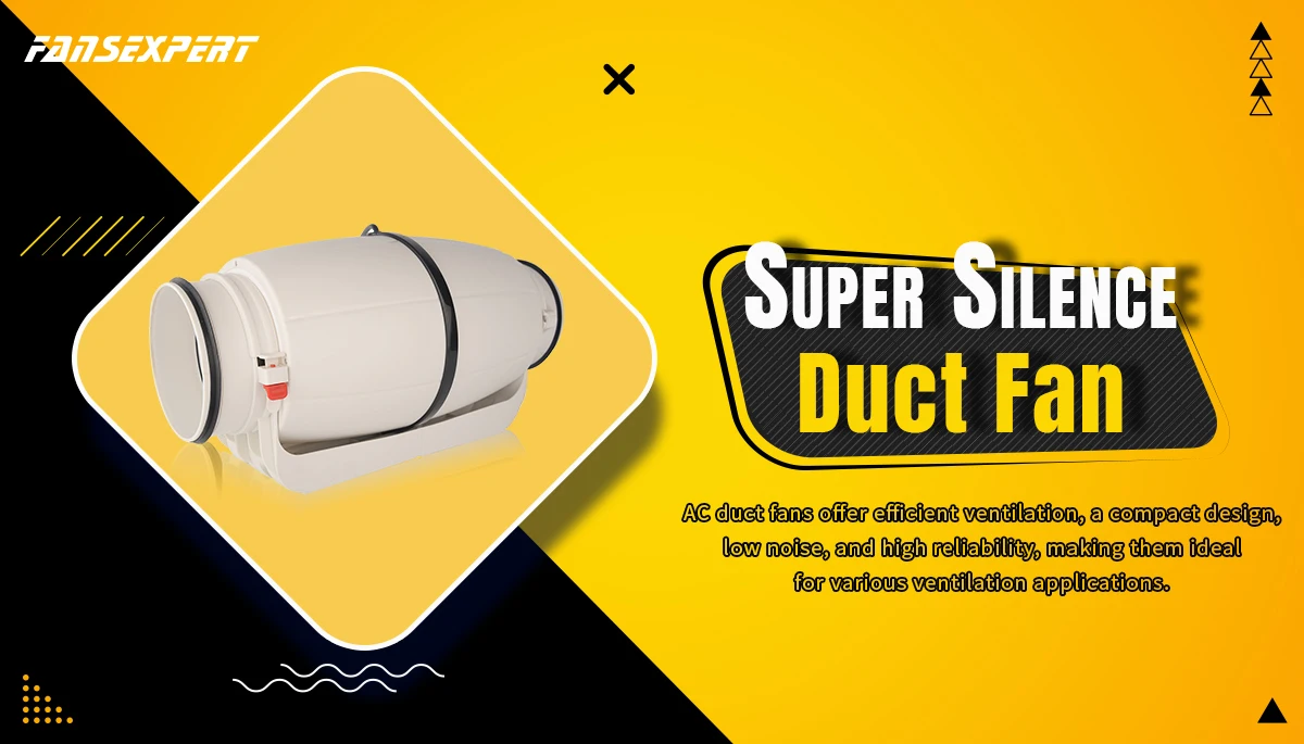 Plastic Duct Fan, 2550RPM, 230V, 130W, HVAC - detail 2