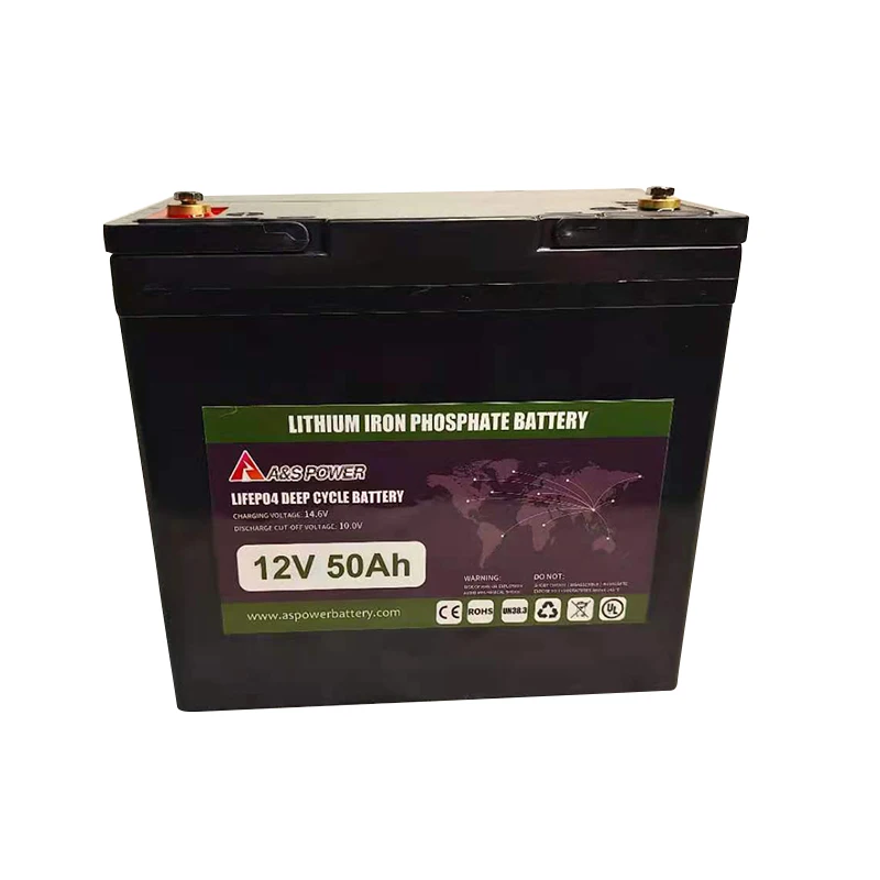 Power Battery Lithium 12v 50ah Lifepo4 Batery 12v 100ah For Solar System