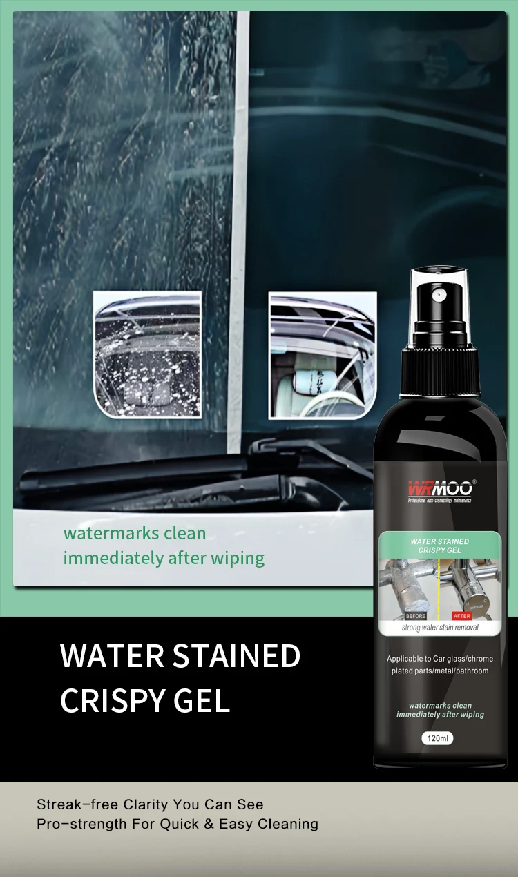 Removing Water Stains And Scales On Automotive Paint Glass With