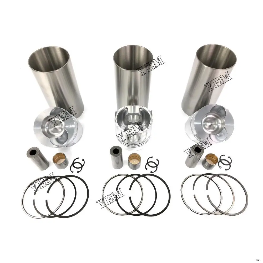 Taiwan Factory Wholesale High Quality 3TN100 Engine Cylinder Liner Kit for Yanmar