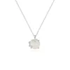 Plum Blossom necklace (O-shaped chain in white gold)