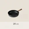 Sartén negra de 20 cm