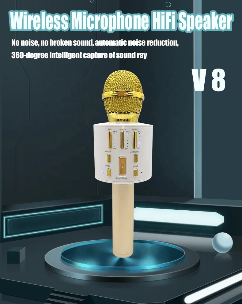 Новейшая частная модель конденсатор беспроводной синий зуб семья ручной Дети Караоке портативный Перезаряжаемый