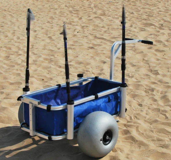 
Алюминиевые пляжные рыболовные тележки 
