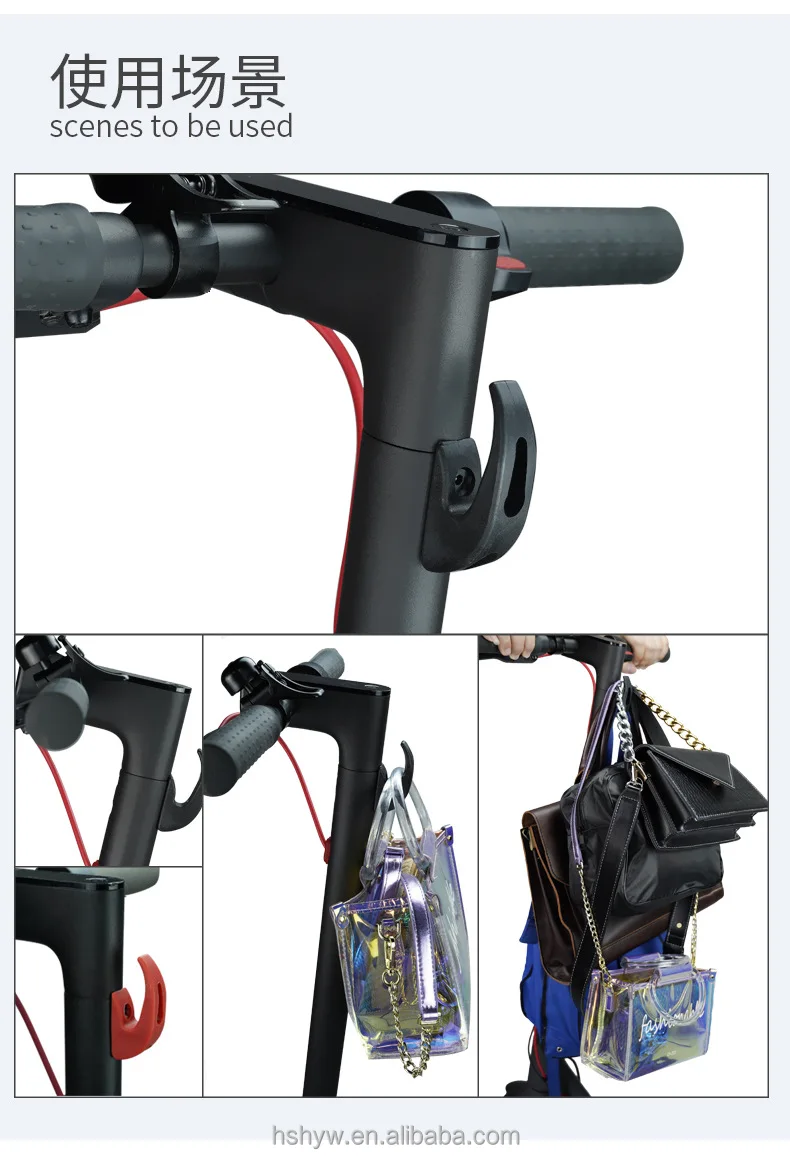 High Quality Scooter Nylon Front Bag Hangers For Xiaomi M365/pro Folder