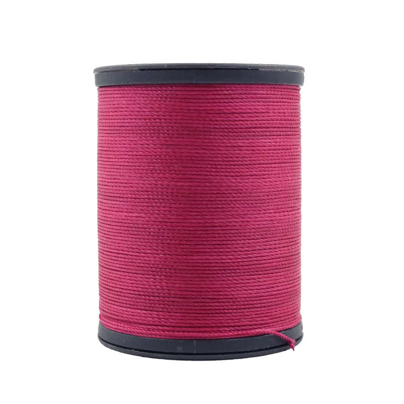 GALACES 0,35 мм круглая вощеная нить из полиэстера, вощеная нить ручной работы для кожи, высокопрочная полиэфирная швейная нить