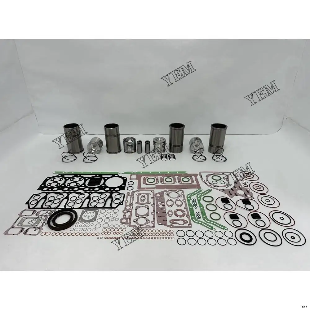 D5A-T Rebuild Kit With Cylinder Gasket Kit Piston Rings Liners for Volvo