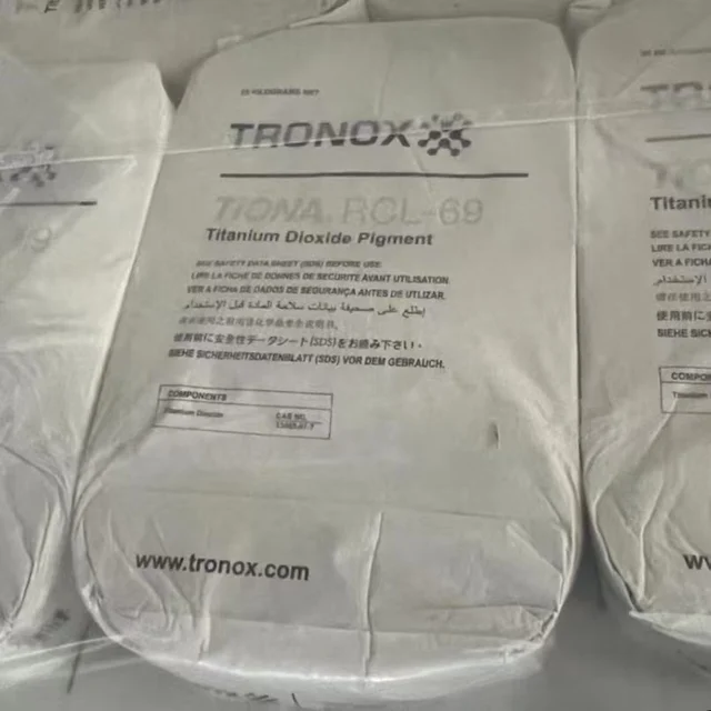 TRONOX Tiona RCL-69 Rutile Chloride Process Titanium Dioxide