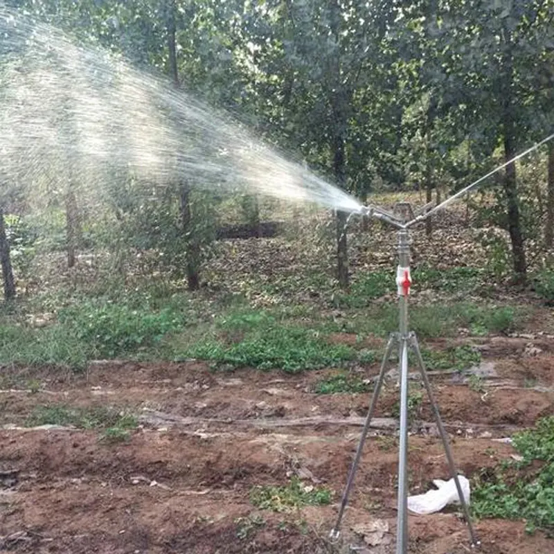Spray 30 m 360 Degree Rotation Adjusting Irrigation Alloy Spray Sprinkler Landscaping Agricultural Irrigation Sprinkler