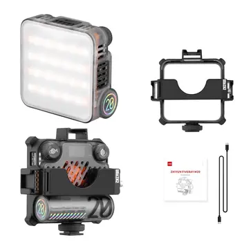 Hot Sale Zhiyun 5 Times Fill Light M20c Combination Rgb Video Light 2500k~10000k Powerful Camera Handheld Portable Video Light